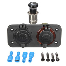 2 Way Car Cigarette Lighter Socket Adapter Splitter